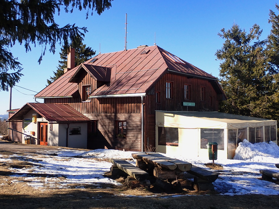 40 Poslední výhledy byly od Kašparovy chaty