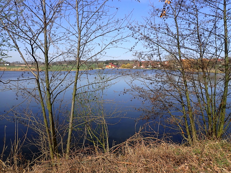 27 Pondělní ráno na hrázi rybníka Ostrovec