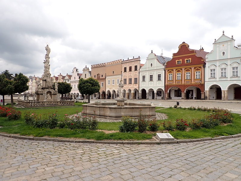 21 Telč mezi dešti.